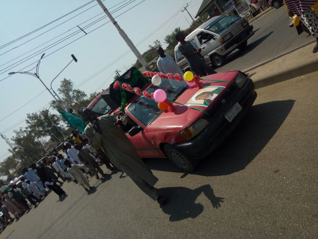 maulid procession in yola